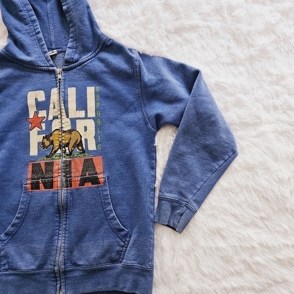 REPUBLIC of California full zip hoodie size medium - Picture 2 of 9
